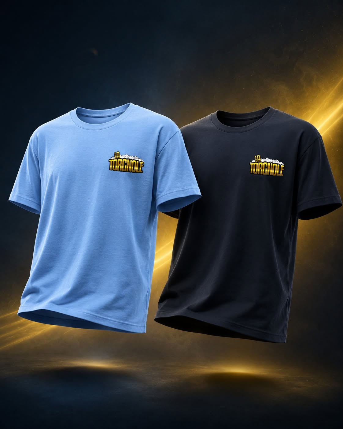 T-shirt La Torgnole Bleu Ciel